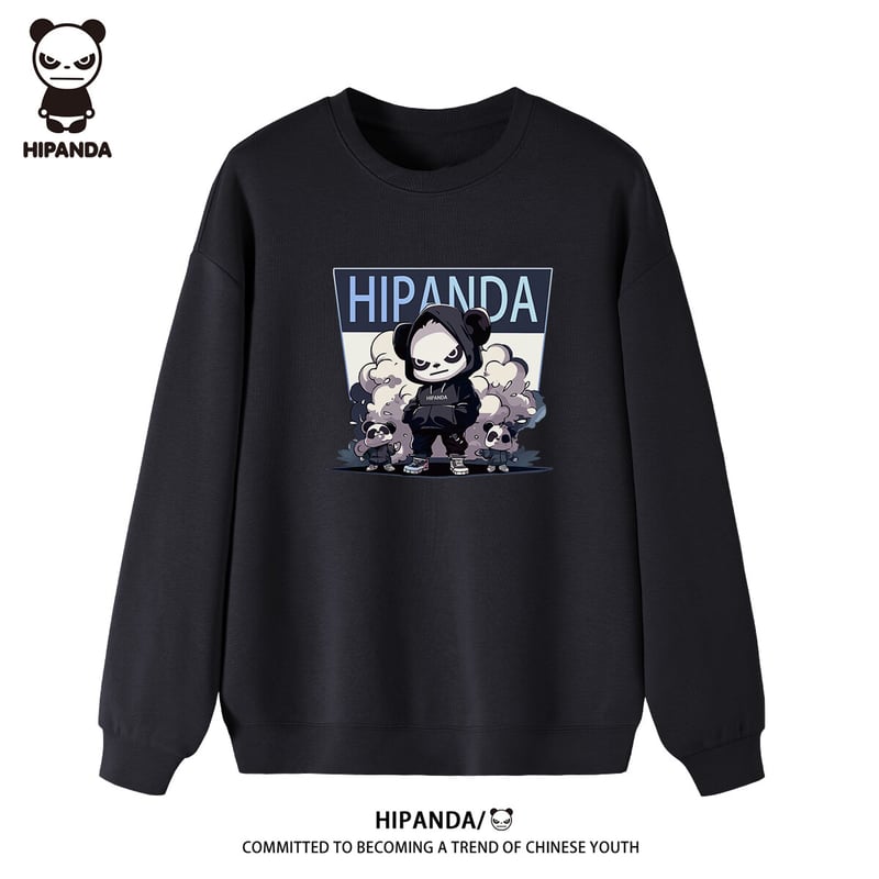 HIPANDA Panda Sweatshirt Men Trendy 2026