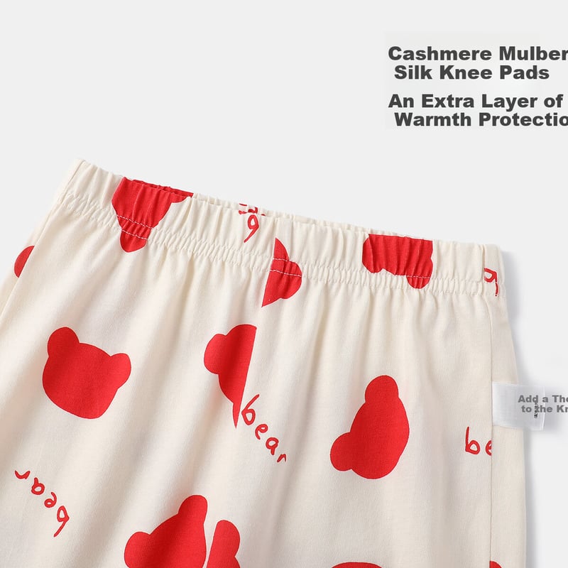 Brand Classic Teddy Kids Pajamas Red