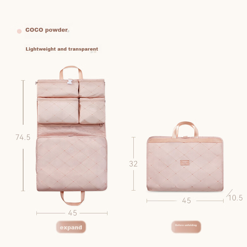EACHY Travel Storage Bag - Compact Organizer for Clothes