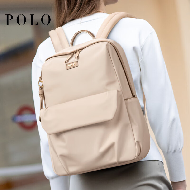 POLO Women's Casual Travel Backpack with 14" Laptop Space