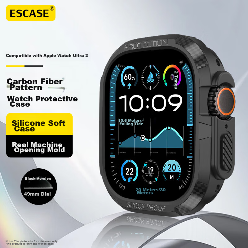 ESCASE Protective Case for Apple Watch Ultra 2 & Series