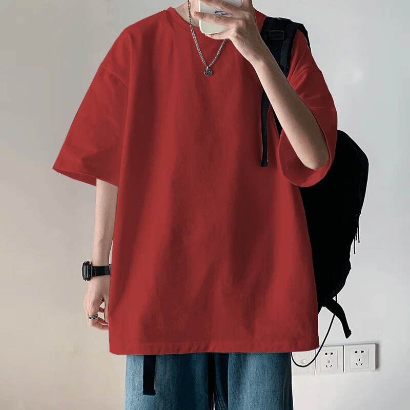 Dingfengbaoluo Japanese-Style Pure Cotton T-Shirt