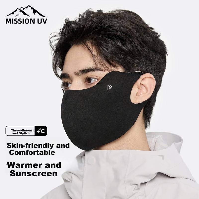 MISSION UV Warm Face Mask for Men