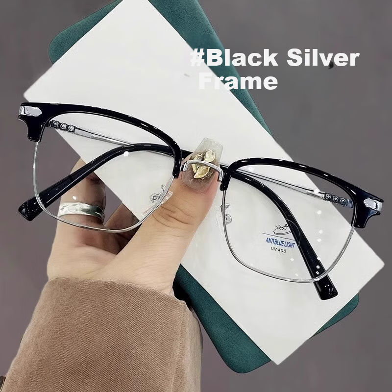 LESCA LUNETIER Semi-Rimless Myopia Glasses