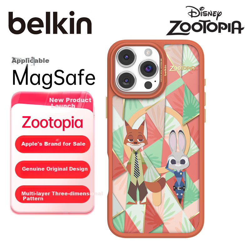 Belkin Zootopia iPhone 16 Pro Max Case
