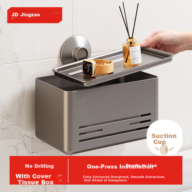 JD Original Space+ Wall-Mount Tissue Box Holder