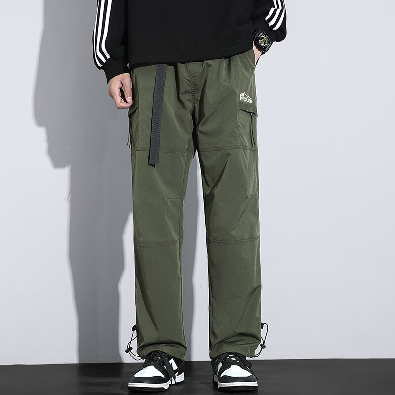 POUM Men's Summer Lightweight Cargo Pants