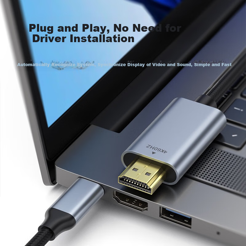 BURLEFRAN Type-C to HDMI Cable