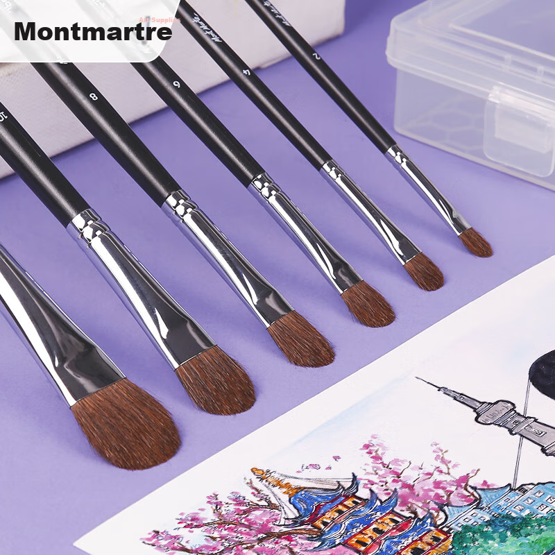 Mont Marte Acrylic Paint Set - 6 Pieces