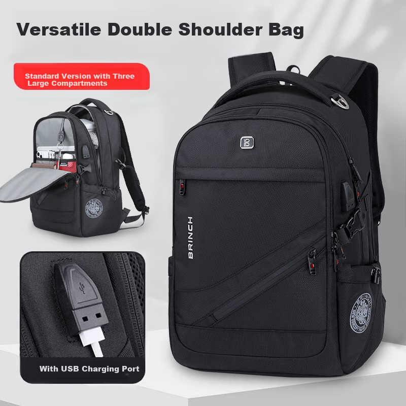 BRINCH Laptop Backpack - 17" Business & School Bag