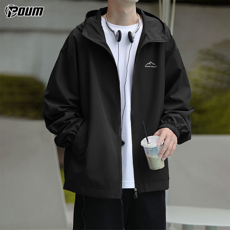 POUM Men's Trendy American-Style Jacket
