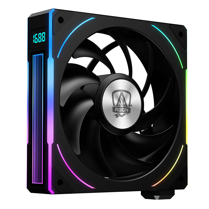 AOC Anti-Leaf White 12CM Cooling Fan with ARGB