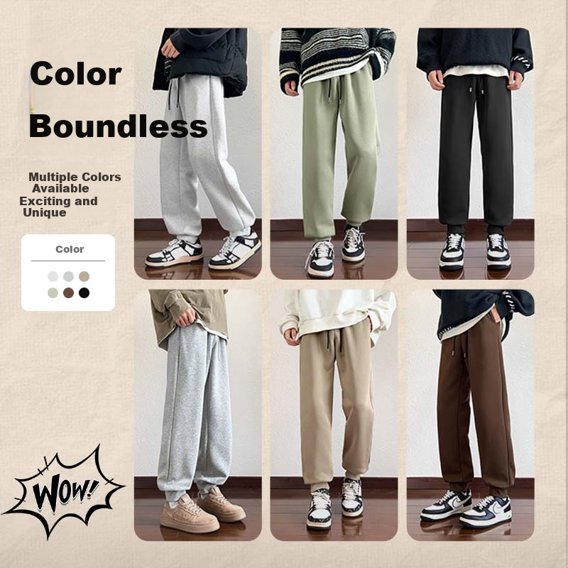 JEANSWEST LIFE Thick Warm Joggers with Fleece Lining