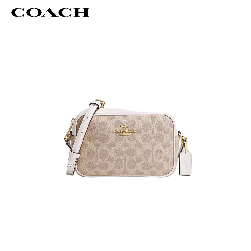 COACH Women's JAMIE Small Shoulder Crossbody Bag in Light Khaki