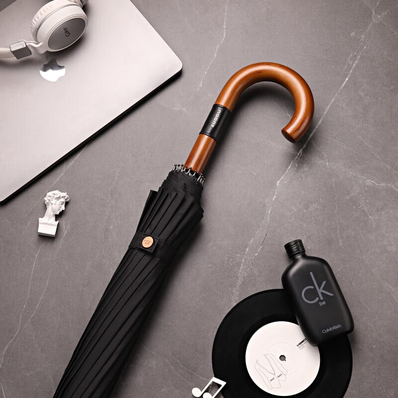 ZUODU Dual-Use Large Umbrella for Sun & Rain