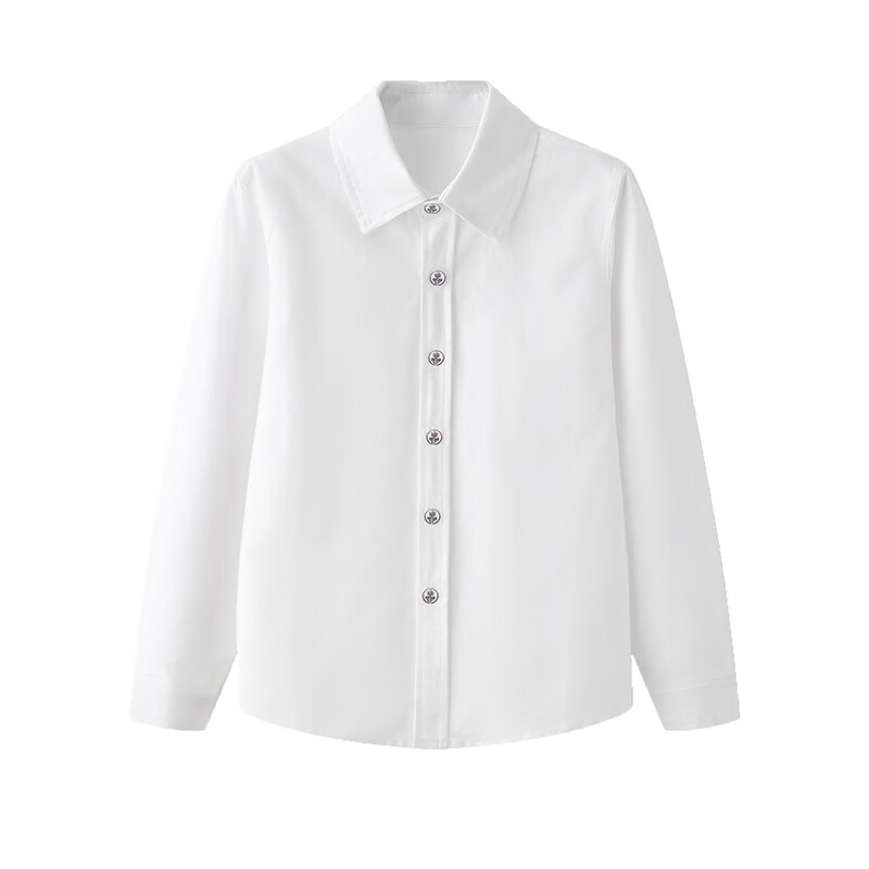 LUOBOBEIBEI Kids White Shirt