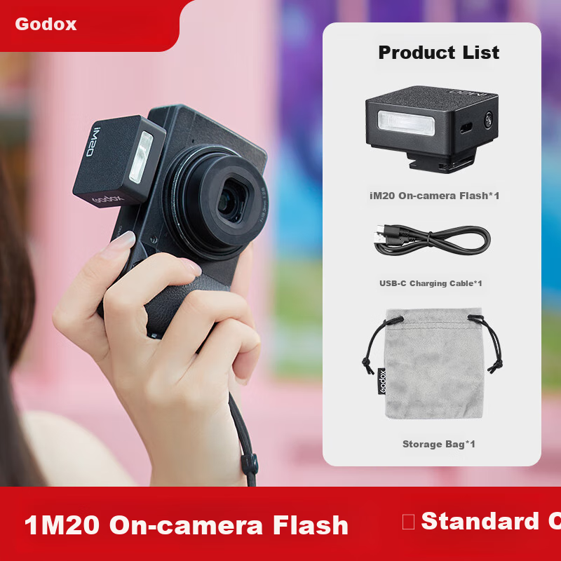 Godox IM20 Flash Hot Shoe Mount Fill Light