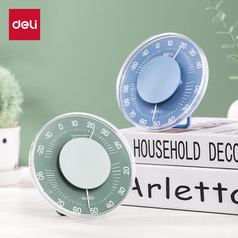 Deli Hygrometer - Indoor Temp & Humidity Meter