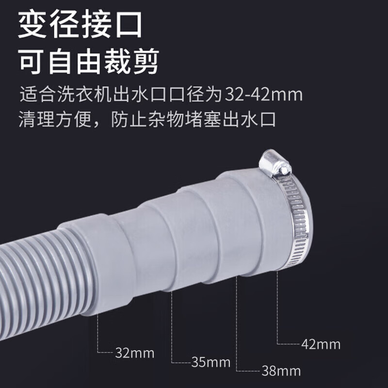 Beishi Universal Washing Machine Drain Hose