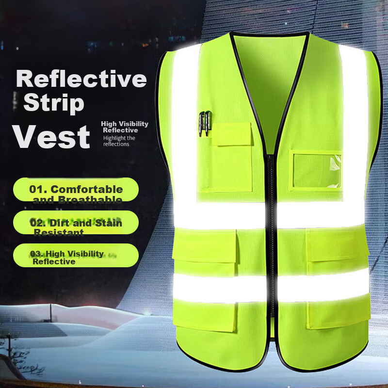 BWNK Safety Vest - Green