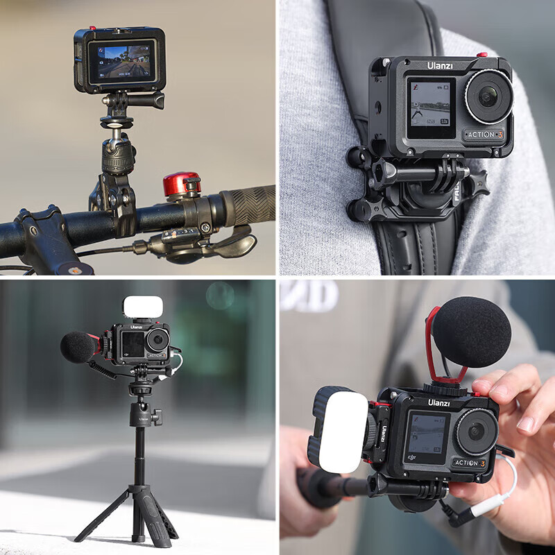 Ulanzi DJI Action 3/4 Large Satisfaction Kit with Metal Cage