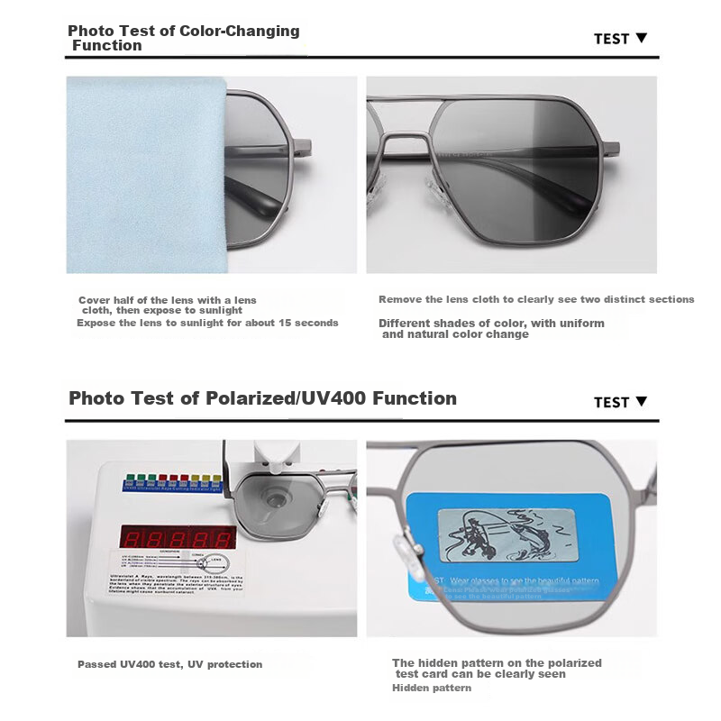 GOGOSOON Premium Day-Night Photochromic Polarized Sunglasses