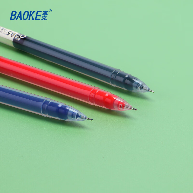 BAOKE Full Needle 0.5mm Black Gel Pen