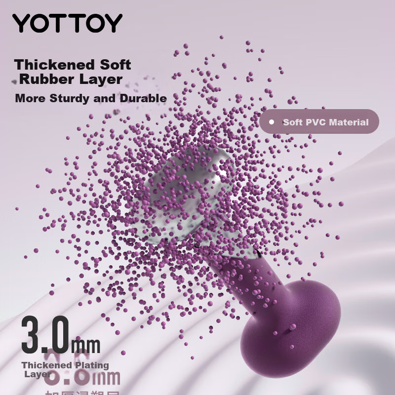 Yottoy Dumbbell - High-Quality Dipped for Home Fitness