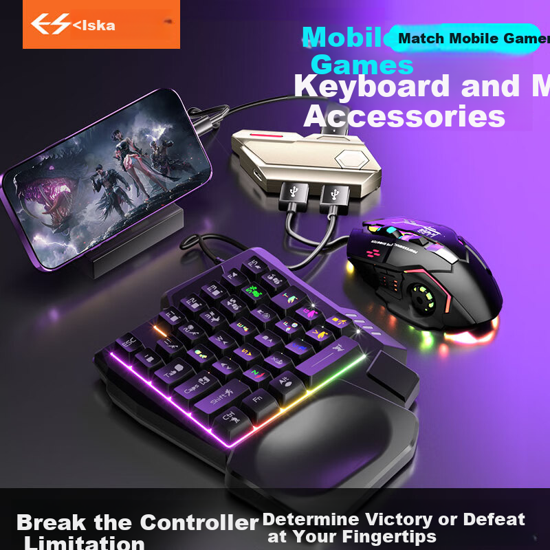 Yisika Gaming Keyboard Delta Action Assistant