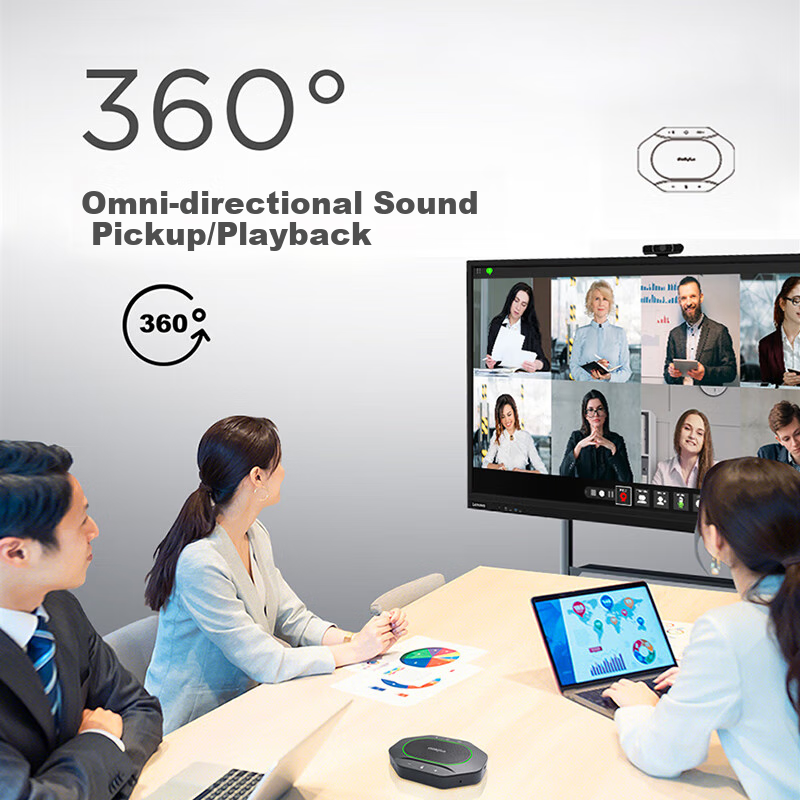 Lenovo ThinkPlus Conference Mic - Noise-Canceling USB-BT