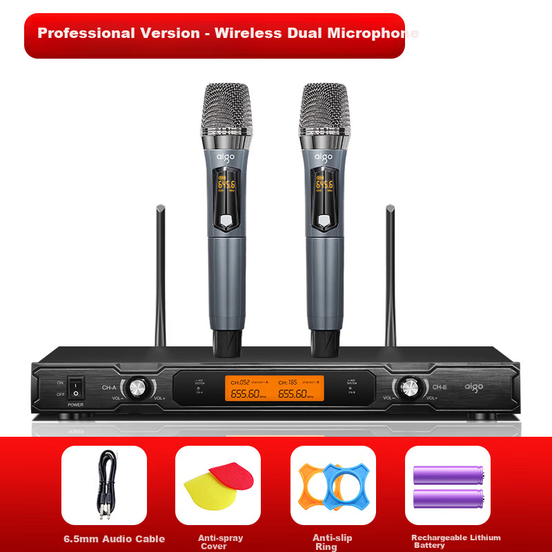 Aigo K56 Wireless Handheld Mic