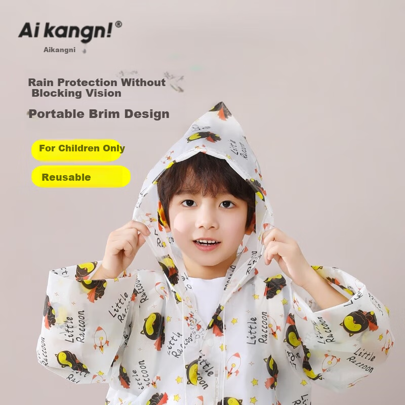 AIKANGNI Kids Raincoat