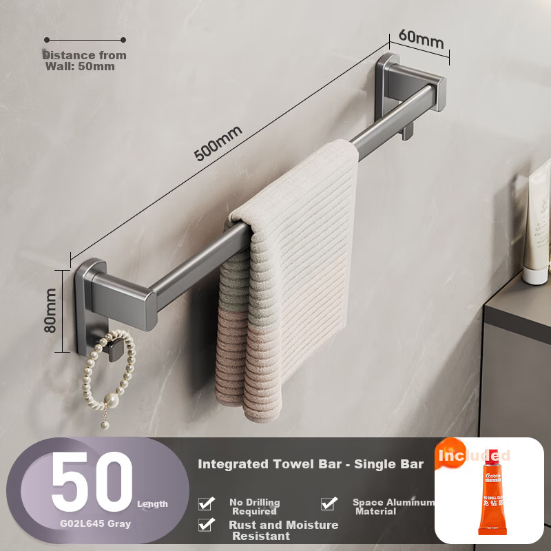 Cobbe Space Aluminum Towel Rack