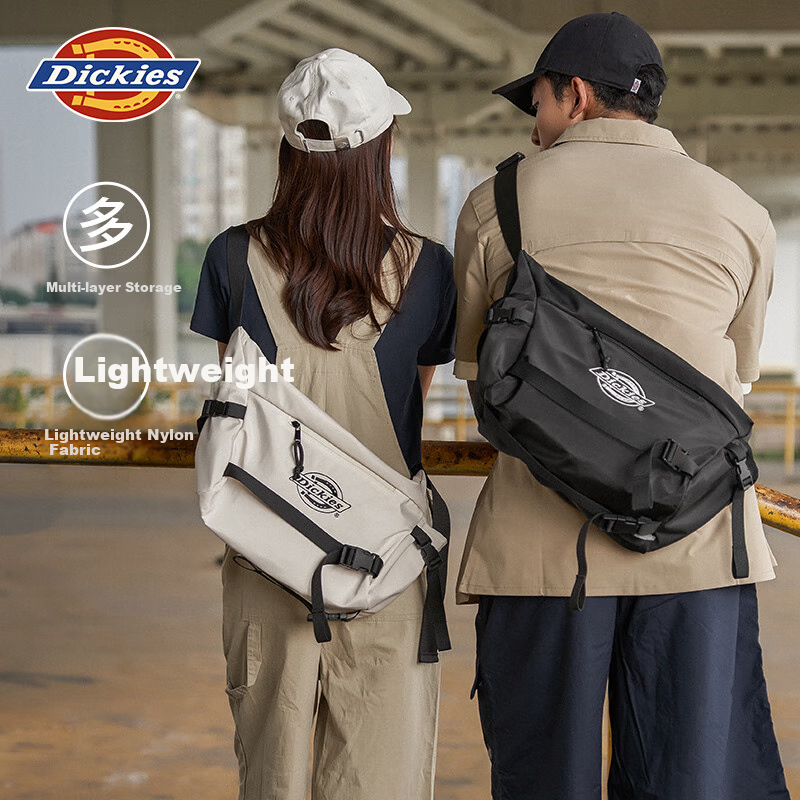 Dickies Crossbody Bag - Large Capacity for Men and Women