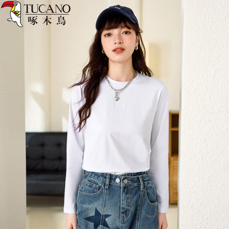 TUCANO Women's Pure Cotton Long Sleeve Tee