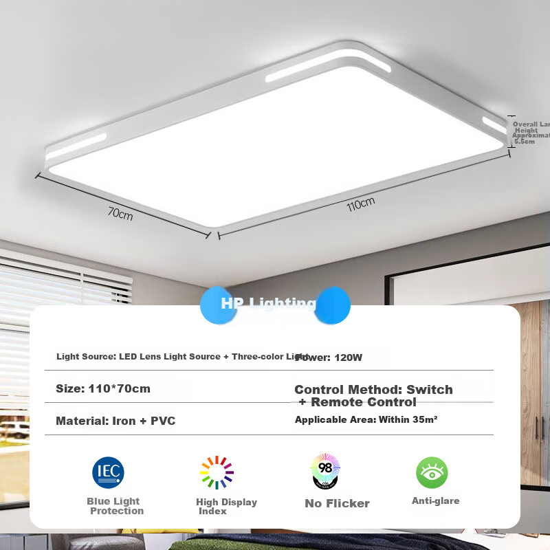Huipujinggong Modern Minimalist LED Ceiling Light