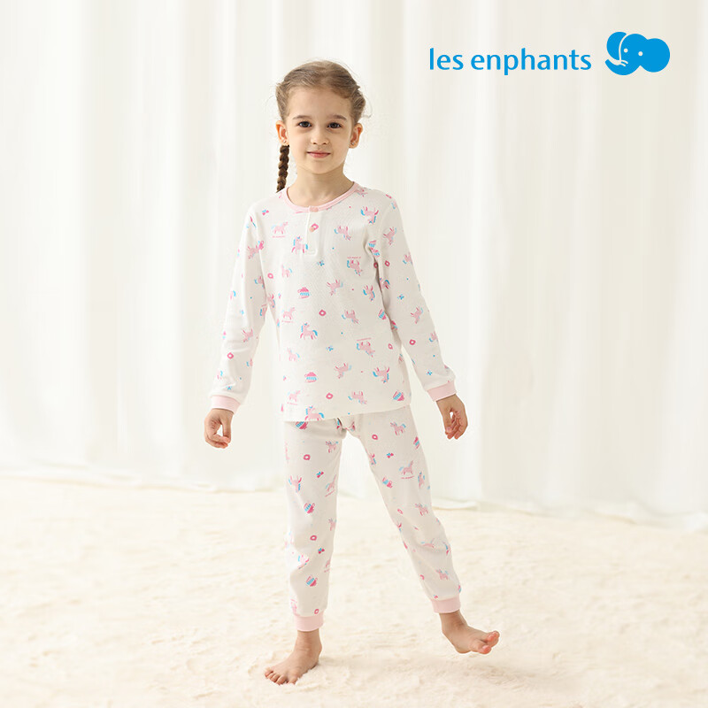 Les Enphants Kids Thermal Set - Soft Pink