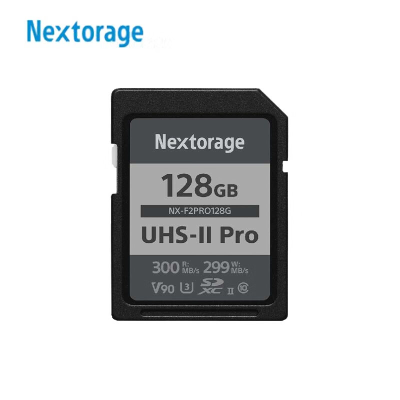 Nextorage NX-F2PRO128G SD Card - 128GB UHS-II PRO Series