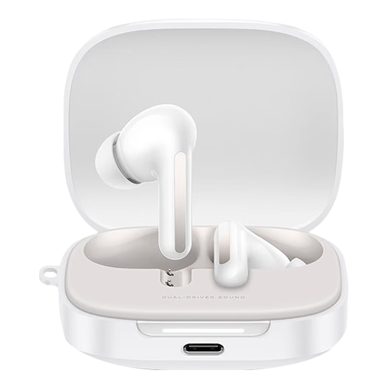 KMaxAI White Protective Case for Redmi Buds 6 Youth Edition