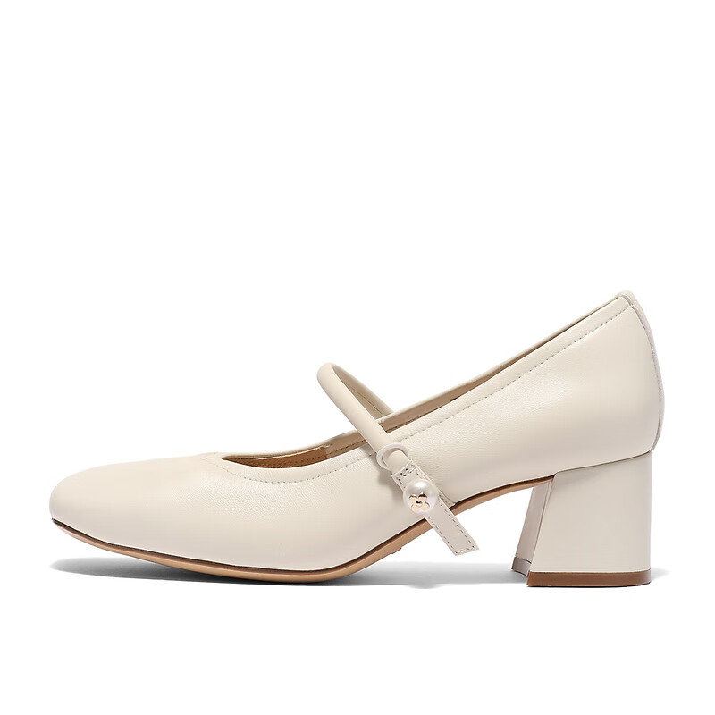 SENDA Mary Jane Women's Chunky Heel Pumps