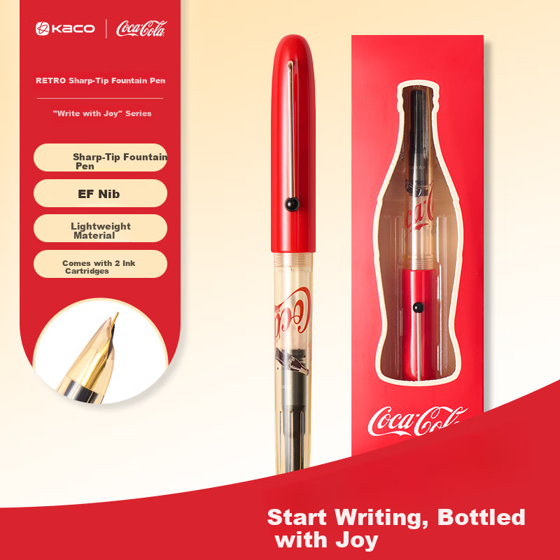 KACO X Coca-Cola Calligraphy Fountain Pen