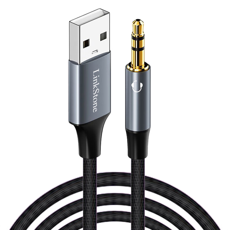 LinkStone USB to 3.5mm Sound Card Cable