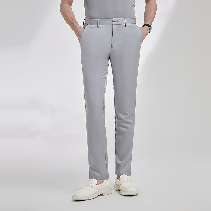 YOUNGOR Light and Cool Casual Pants for Spring and Autumn