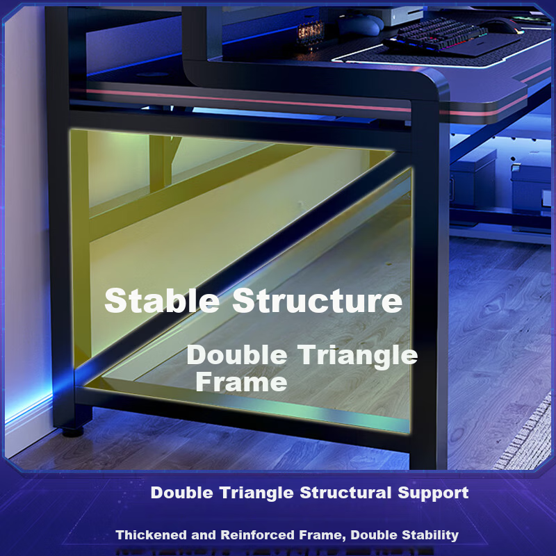 Jingkun Double-Layer Gaming Desk for Two