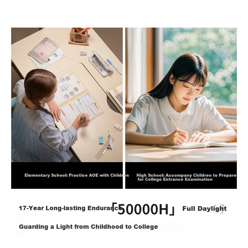 Dengling American Puru Chip Eye Protection Floor Lamp