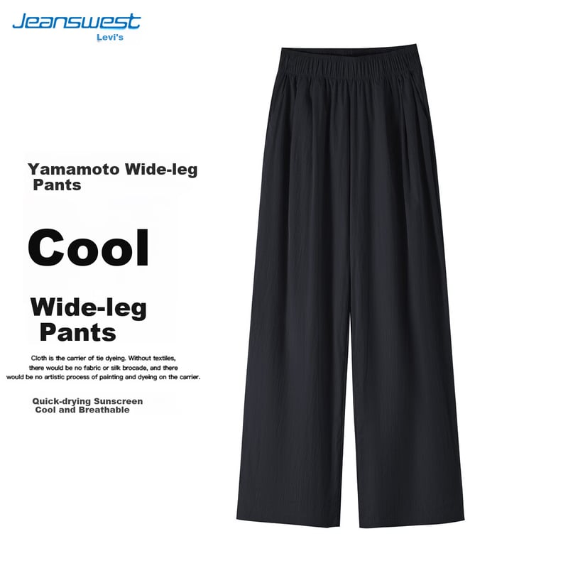 JEANSWEST Women's Autumn Loose Draping Casual Pants