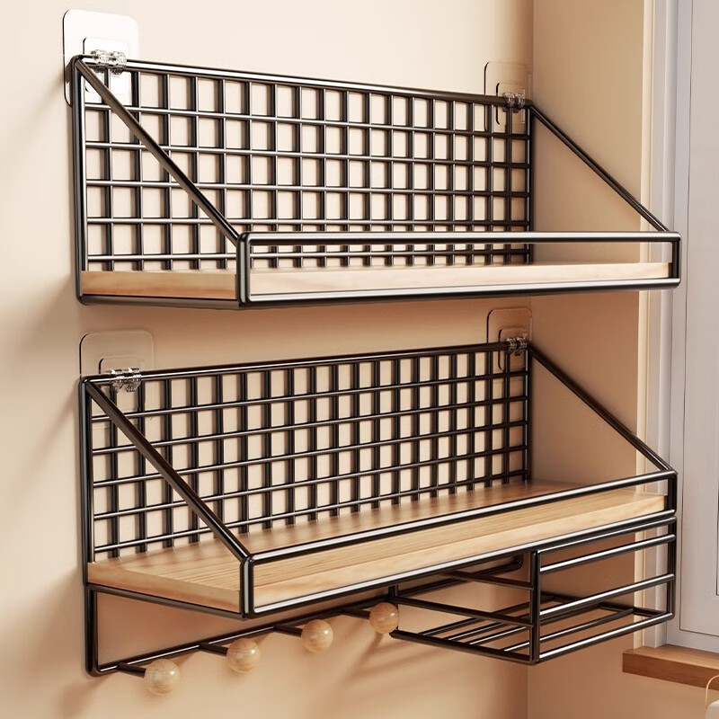 Anerya Wall Shelf - No Drilling Needed
