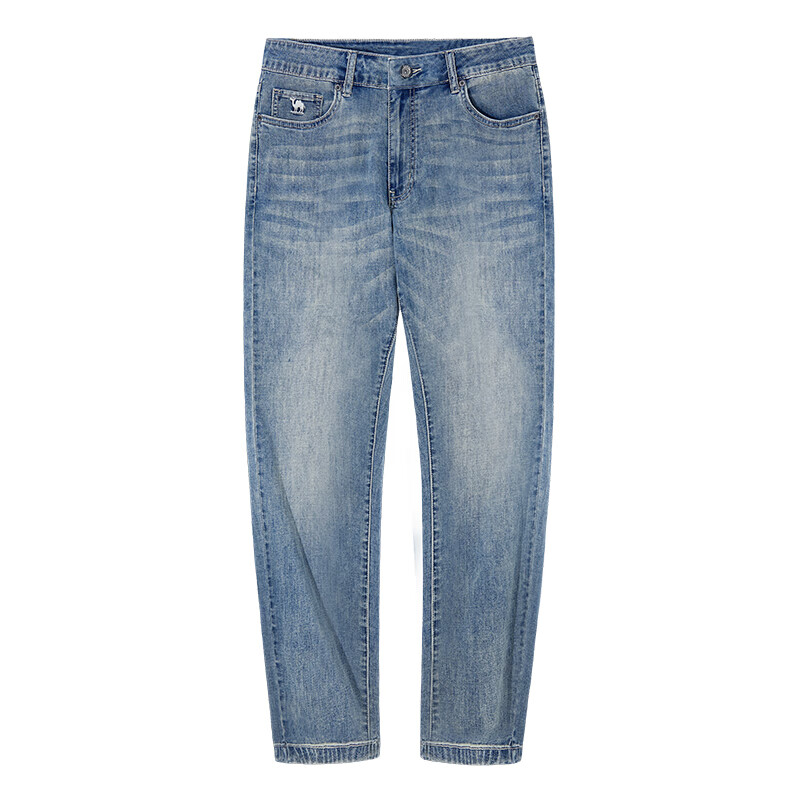 CAMEL Men's Straight-Leg Light Blue Jeans