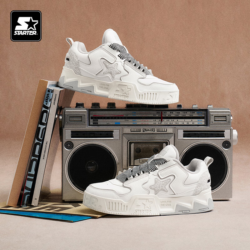 STARTER Classic Sound Wave 2-Star Casual Sneakers