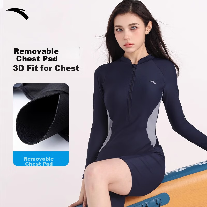 ANTA Slim Waist One-Piece Swimsuit for Women